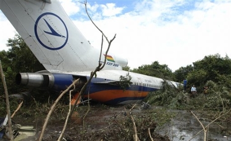 Không ít vụ tai nạn máy bay đã xảy ra ở Bolivia làm nhiều người thiệt mạng
